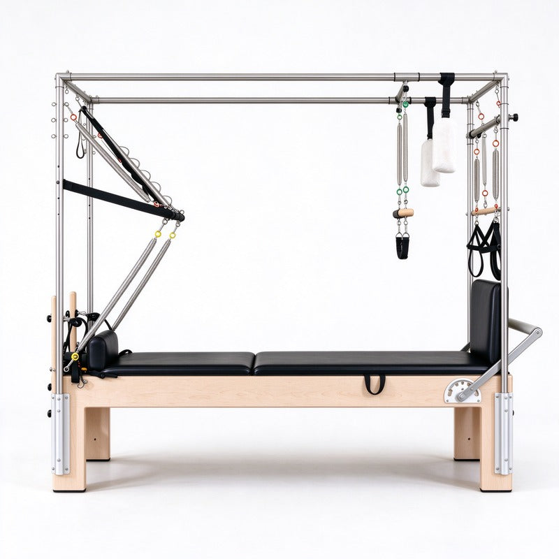 White Maple 3-in-1 Pilates Machine